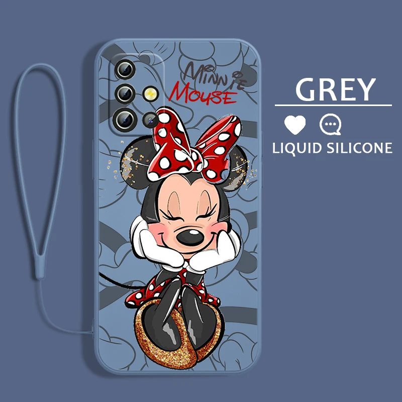 Disney Mickey Mouse Cute For Samsung A54 A34 A04 S A71 A51 A42 A41 A30 A32 A21S A12 A11 A01 A02 4G 5G Liquid Rope Phone Case
Disney Mickey Mouse Cute For Samsung A54 A34 A04 S A71 A51 A42 A41 A30 A32 A21S A12 A11 A01 A02 4G 5G Liquid Rope Phone Case