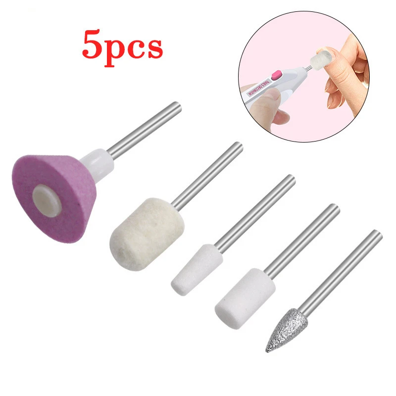 5PCS Bits Nail Art Drill Buffer File Polishing Electric Sander Sanding Grinding Head Tips Machine DIY Manicure Polished Tool Set
5PCS Bits Nail Art Drill Buffer File Polishing Electric Sander Sanding Grinding Head Tips Machine DIY Manicure Polished Tool Set