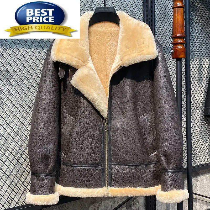 Модная зимняя кожаная куртка из овечьей кожи, мужское меховое пальто, оригинальная кожаная Меховая куртка для мужчин, летный Костюм, мужская куртка FCY
Модная зимняя кожаная куртка из овечьей кожи, мужское меховое пальто, оригинальная кожаная Меховая куртка для мужчин, летный Костюм, мужская куртка FCY