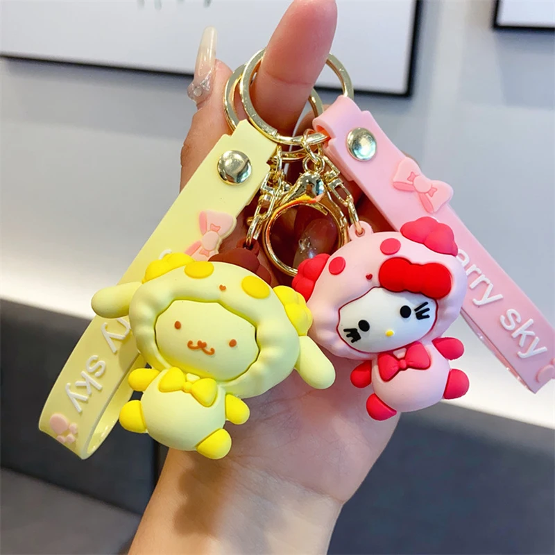 New Kawaii Hellokitty Anime Figure Cinnamoroll Kuromi Mymelody Pompom Purin Cute Plastic Keychain Acrylic Epoxy Cartoon Pendant
New Kawaii Hellokitty Anime Figure Cinnamoroll Kuromi Mymelody Pompom Purin Cute Plastic Keychain Acrylic Epoxy Cartoon Pendant