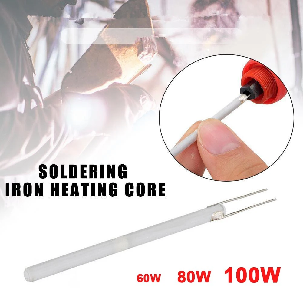 Adjustable Temperature Electric Ceramic Soldering Iron Core 220V 110V 80W 60W Ceramic Soldering Iron Electric Heating Core
Adjustable Temperature Electric Ceramic Soldering Iron Core 220V 110V 80W 60W Ceramic Soldering Iron Electric Heating Core