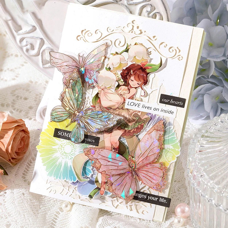 1Set Retro Handbook Material Stickers Aesthetic Butterfly Theme Decorative Stickers DIY Decorative Scrapbooking Material
1Set Retro Handbook Material Stickers Aesthetic Butterfly Theme Decorative Stickers DIY Decorative Scrapbooking Material