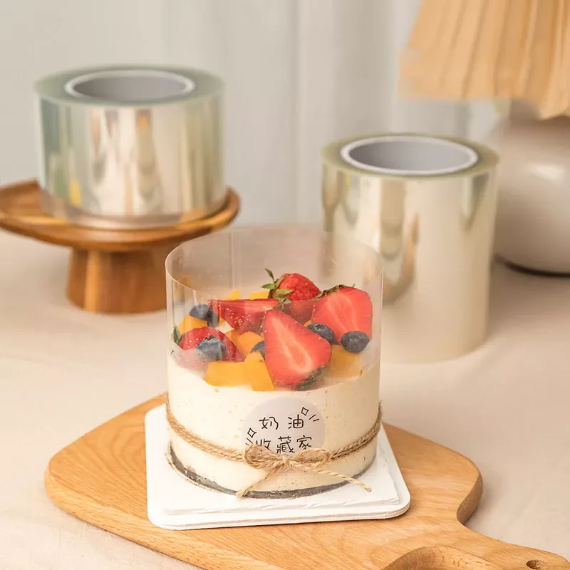 New in Clear Cake Baking Collar Kitchen Cake Wrapping Film Tape Surround Acetate Film Lining Rings Cake Decorating Mold envio gr
New in Clear Cake Baking Collar Kitchen Cake Wrapping Film Tape Surround Acetate Film Lining Rings Cake Decorating Mold envio gr