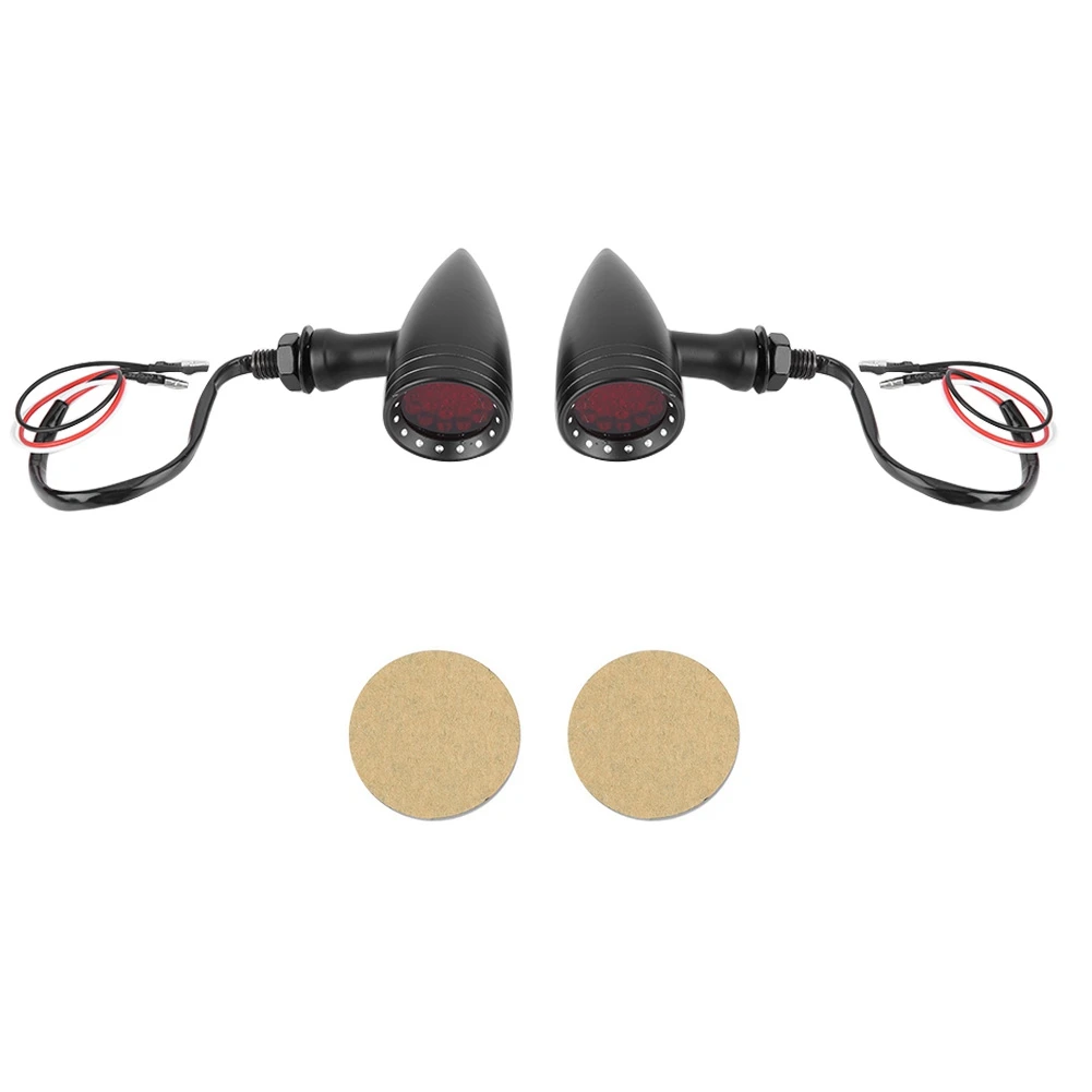 2Pcs Turn Signal Lights LED Turn Signal Light Motorcycle Indicator Warning Lamp Universal
2Pcs Turn Signal Lights LED Turn Signal Light Motorcycle Indicator Warning Lamp Universal