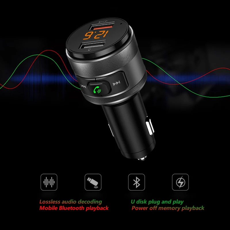Беспроводной автомобильный mp3-плеер Bt93, приемник громкой связи Qc3.0, быстрая зарядка с двумя USB, Bluetooth-адаптер, плеер, аксессуары для интерьера ...
Беспроводной автомобильный mp3-плеер Bt93, приемник громкой связи Qc3.0, быстрая зарядка с двумя USB, Bluetooth-адаптер, плеер, аксессуары для интерьера ...