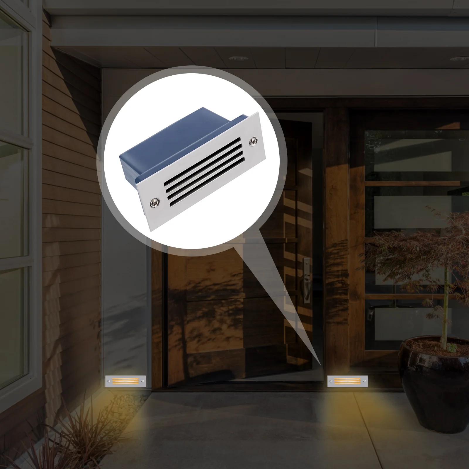Creative Step Lights Practical Stair Lamp Waterproof Stair Decorative Light
Creative Step Lights Practical Stair Lamp Waterproof Stair Decorative Light