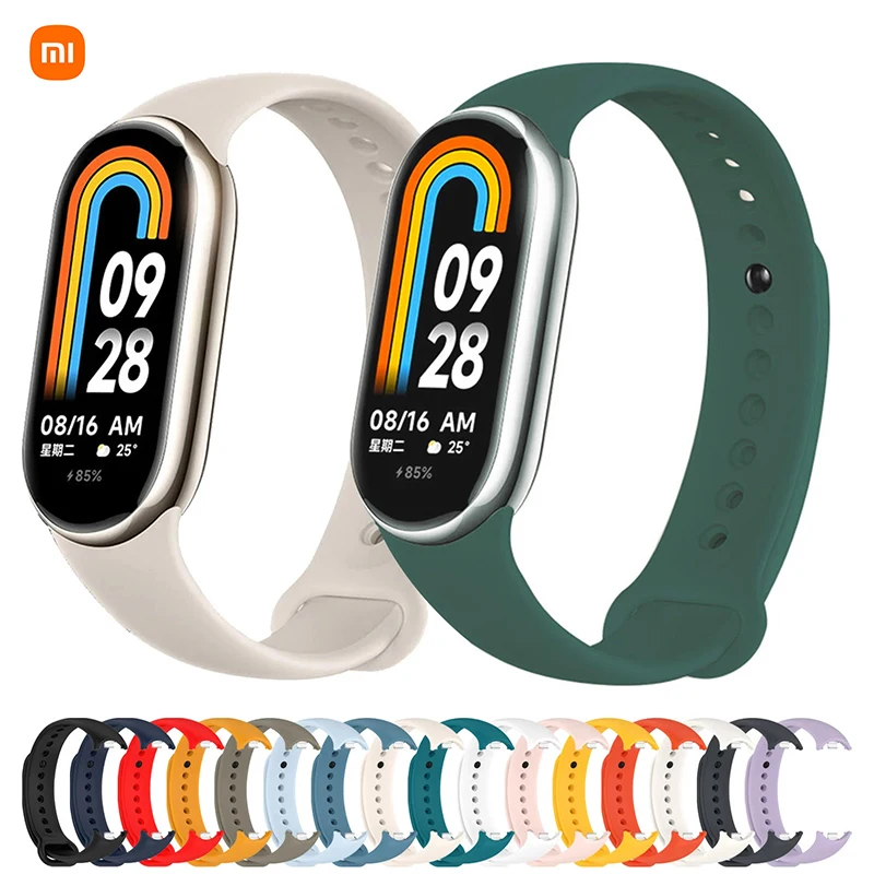 Ремешок спортивный для Xiaomi Mi Band 8, мягкий сменный силиконовый браслет из ТПУ для умных часов
Ремешок спортивный для Xiaomi Mi Band 8, мягкий сменный силиконовый браслет из ТПУ для умных часов