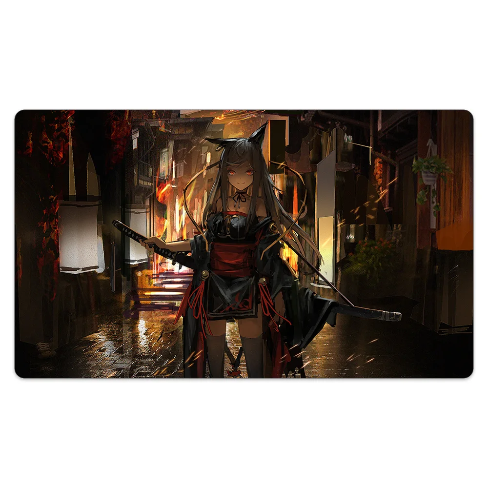 HD Picture Printing Anti-Slip Noise Reduction Playmat+Portable Bag Surface Rubber Gamemat Compatible for Trading Card Game Mat
HD Picture Printing Anti-Slip Noise Reduction Playmat+Portable Bag Surface Rubber Gamemat Compatible for Trading Card Game Mat