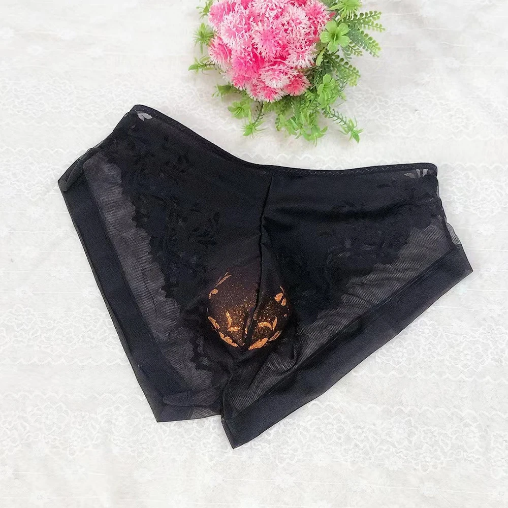 Men Sexy Sissy Briefs Ice Silk Thong Pouch Seamless G-string Plus Size Breathable Underwear Comfy Soft Panties Solid Panties
Men Sexy Sissy Briefs Ice Silk Thong Pouch Seamless G-string Plus Size Breathable Underwear Comfy Soft Panties Solid Panties
