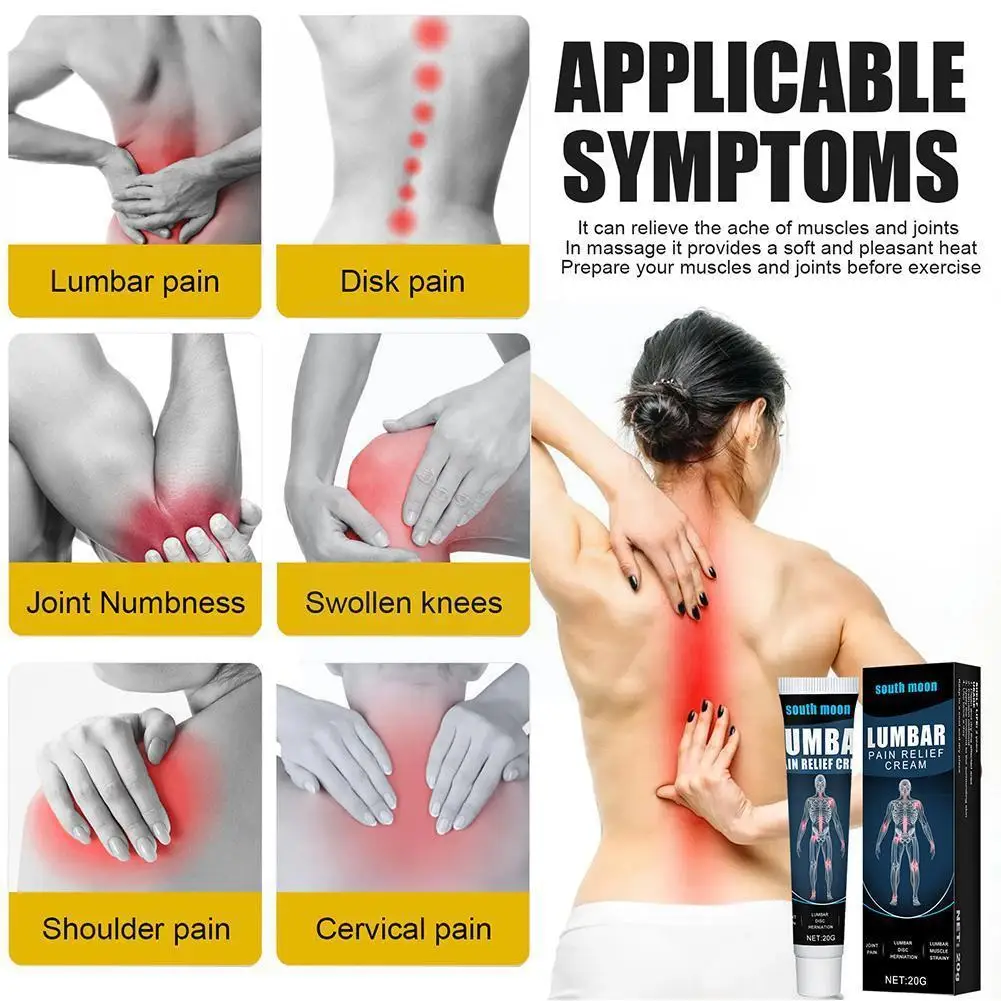 Lumbar Muscle Strain Cream Neck Back Joint Knee Pain Relief Cream For Over 12 Years Old B3c2
Lumbar Muscle Strain Cream Neck Back Joint Knee Pain Relief Cream For Over 12 Years Old B3c2