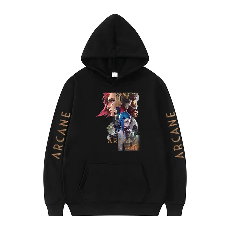 Anime Arcane LOL Jinx Fleece Thick Jacket Hoodie Sweatshirt Halloween Tops Jersey Pullover Autumn Winter
Anime Arcane LOL Jinx Fleece Thick Jacket Hoodie Sweatshirt Halloween Tops Jersey Pullover Autumn Winter