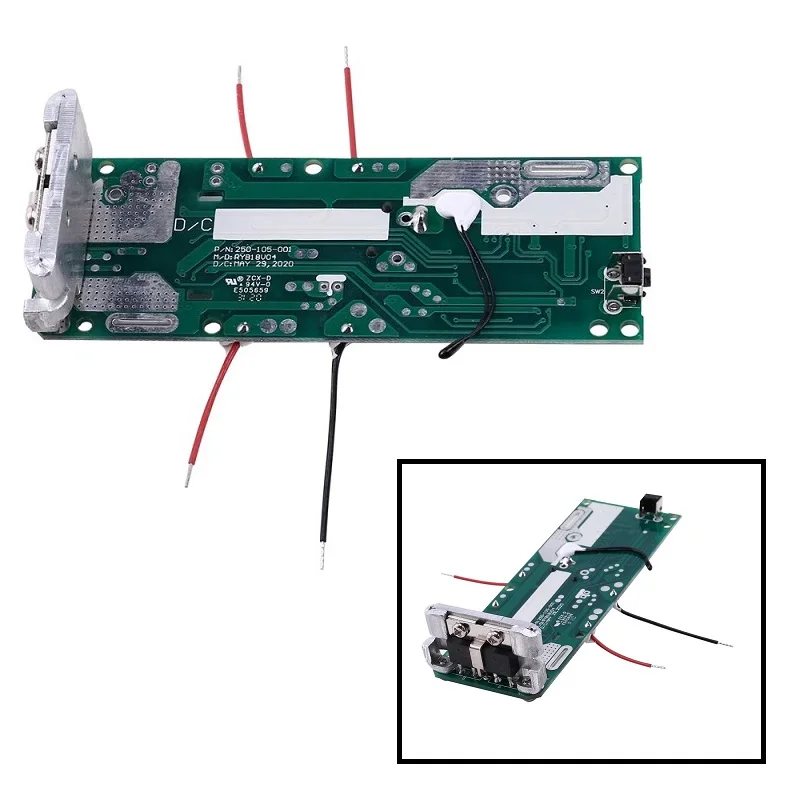 Power Tool Parts Li-Ion Battery Charging Protection Circuit Board For Ryobi 20V P108 RB18L40 Part Power Tool Accessories
Power Tool Parts Li-Ion Battery Charging Protection Circuit Board For Ryobi 20V P108 RB18L40 Part Power Tool Accessories