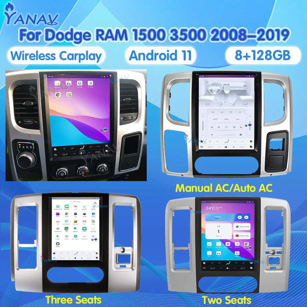 Автомагнитола 12,1 дюйма, Android 11, для Dodge RAM 1500, 3500, 2008-2019, 128 ГБ, автомобильный стереопроигрыватель, мультимедийный плеер с GPS-навигацией для Carplay
Автомагнитола 12,1 дюйма, Android 11, для Dodge RAM 1500, 3500, 2008-2019, 128 ГБ, автомобильный стереопроигрыватель, мультимедийный плеер с GPS-навигацией для Carplay