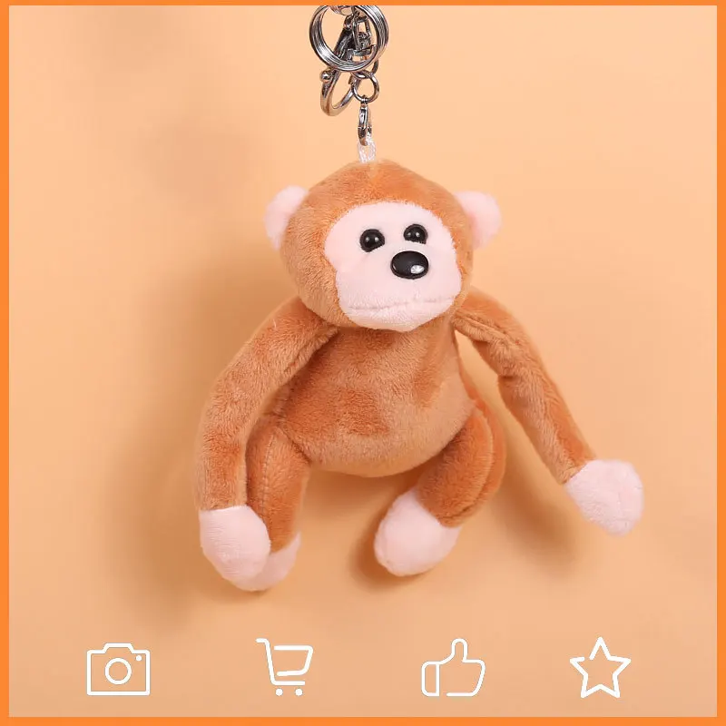1pc Cartoon Monkey Plush Toy Keychain Kawaii Plush Stuffed Animals Key Ring Kawaii Accessories Cute Pendant for Backpack Doll
1pc Cartoon Monkey Plush Toy Keychain Kawaii Plush Stuffed Animals Key Ring Kawaii Accessories Cute Pendant for Backpack Doll