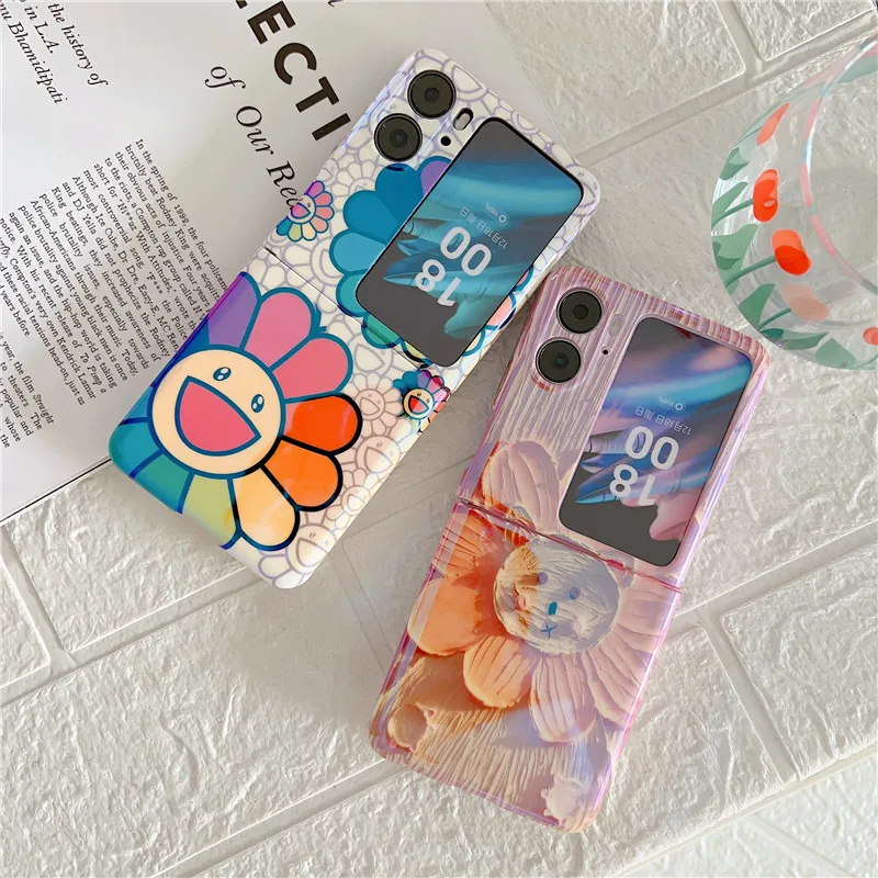 Cute Cartoon Sunflower Phone Case For OPPO Find N2 Flip Cover Blue-ray Protective Funda Shell
Cute Cartoon Sunflower Phone Case For OPPO Find N2 Flip Cover Blue-ray Protective Funda Shell