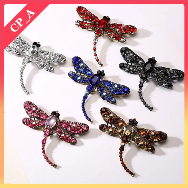Vintage Black and Pink Brooch Dragonfly Silk Scarf Button Animal Brooch Rhinestone Brooch Animal Brooch Women's Brooch Anime Pin
Vintage Black and Pink Brooch Dragonfly Silk Scarf Button Animal Brooch Rhinestone Brooch Animal Brooch Women's Brooch Anime Pin