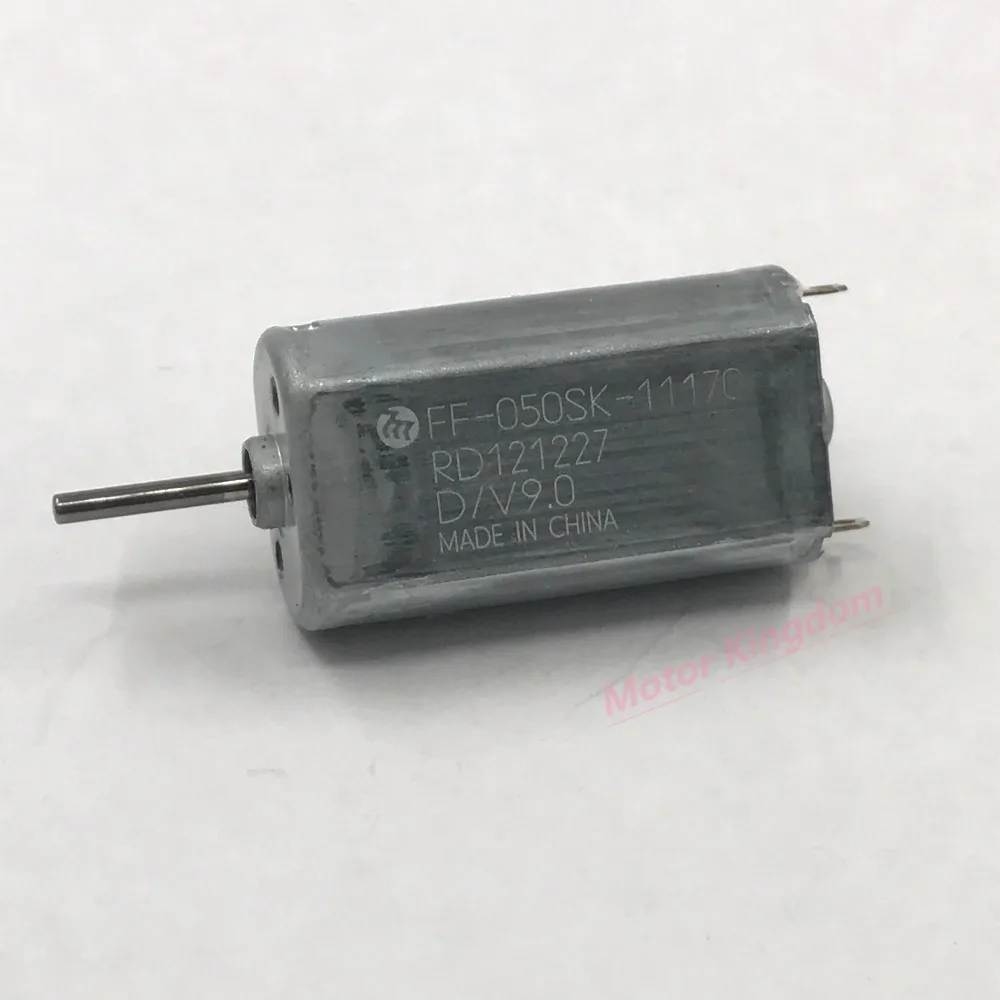 MABUCHI FF-050SK-11170 D/V 9.0 Micro Electric DC Motor DC 3V 5V 6V 9V 12V Mini Metal Brush Motor for Toy Lock Car AV DVD Player
MABUCHI FF-050SK-11170 D/V 9.0 Micro Electric DC Motor DC 3V 5V 6V 9V 12V Mini Metal Brush Motor for Toy Lock Car AV DVD Player