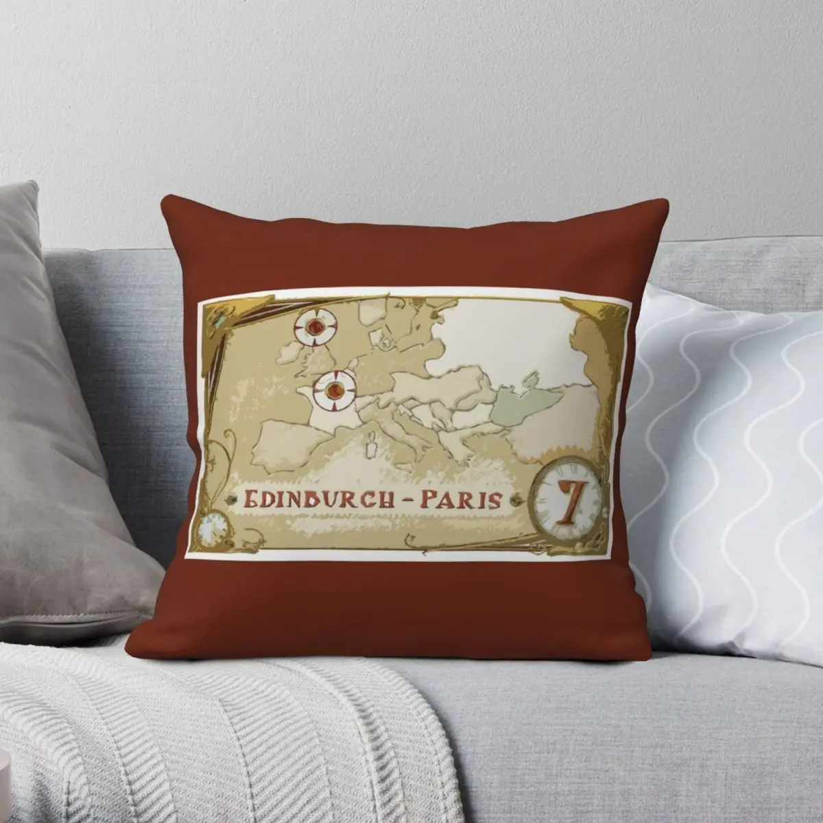 Ticket Edinburgh To Paris Square Pillowcase Polyester Linen Velvet Printed Zip Decorative Pillow Case Home Cushion Cover
Ticket Edinburgh To Paris Square Pillowcase Polyester Linen Velvet Printed Zip Decorative Pillow Case Home Cushion Cover