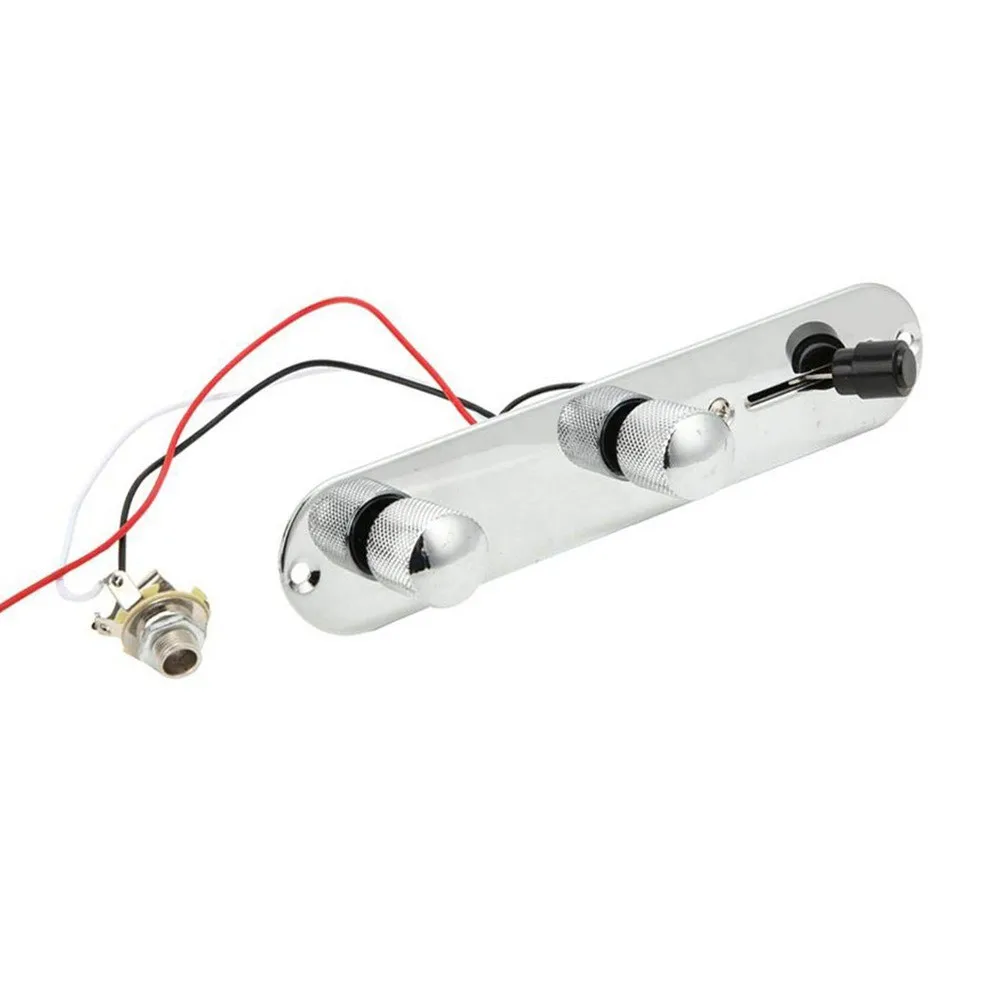 Wonderful Prewired 3 Way Switch Control Plate For Tele Telecaster Guitar Metallor Tele Durable Great High Quality
Wonderful Prewired 3 Way Switch Control Plate For Tele Telecaster Guitar Metallor Tele Durable Great High Quality