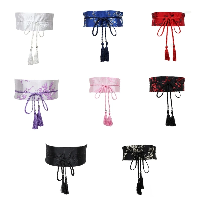 Vintage Hanfu Waistband for Women Elegant Chinese Style Belt with Tassels Accessory for Hanfu Clothing Han Dynasty
Vintage Hanfu Waistband for Women Elegant Chinese Style Belt with Tassels Accessory for Hanfu Clothing Han Dynasty