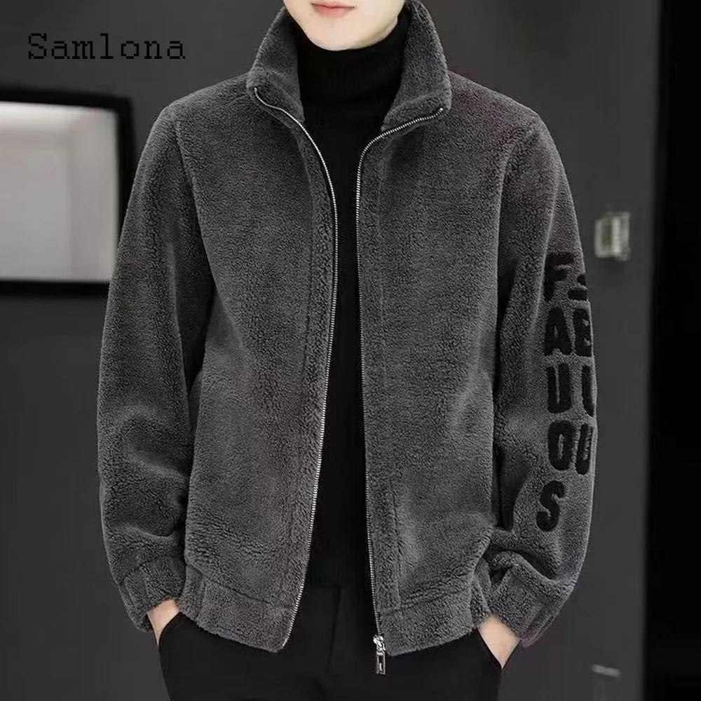 Vintage harajuku Faux Fur Coats Men Long Sleeves Zipper Ups Jacket Winter Warm Outerwear Mens Fashion Letter Print Overcoats
Vintage harajuku Faux Fur Coats Men Long Sleeves Zipper Ups Jacket Winter Warm Outerwear Mens Fashion Letter Print Overcoats