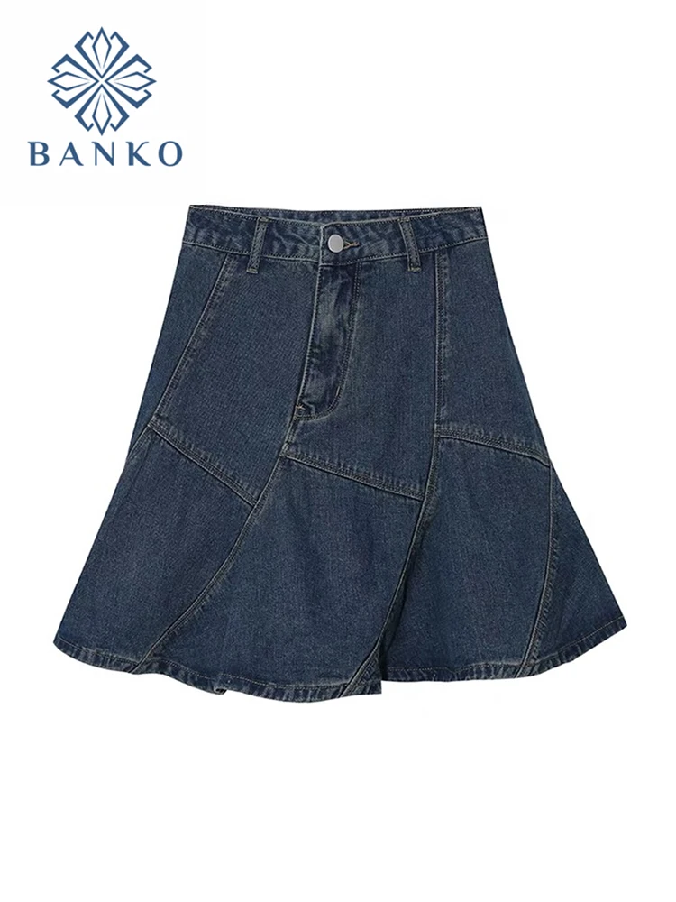 Y2K Denim Skirt Ladies Summer Harajuku Punk High Waist Jeans Shorts Skirts Women Ruffles Korean Chic A-line Mini Pleated Skirts
Y2K Denim Skirt Ladies Summer Harajuku Punk High Waist Jeans Shorts Skirts Women Ruffles Korean Chic A-line Mini Pleated Skirts