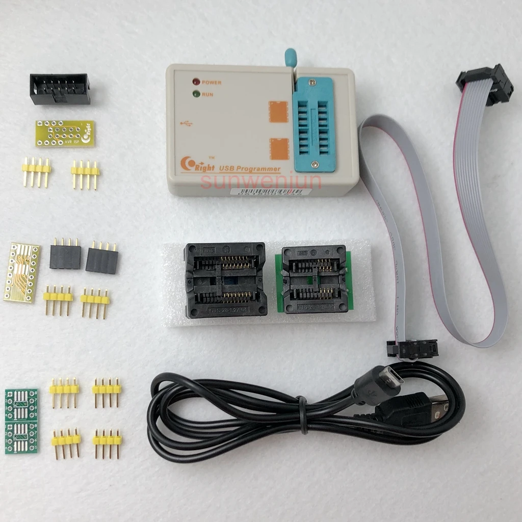 Высокоскоростной USB-программатор SkyPRO SPI для 24/25/93 EEPROM/SPI flash/AVR/MCU/ATMEL
Высокоскоростной USB-программатор SkyPRO SPI для 24/25/93 EEPROM/SPI flash/AVR/MCU/ATMEL