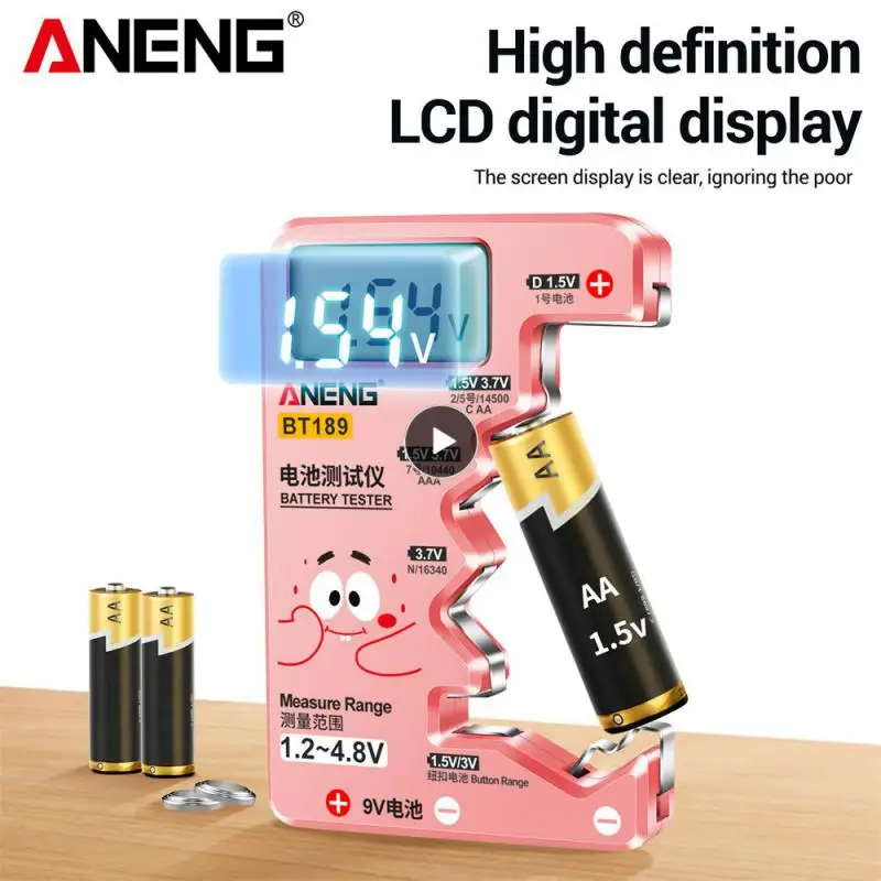 Capacitance Diagnostic Tool Button Battery Tester Digital Battery Tester Capacitance Tools Capacity Check Detector
Capacitance Diagnostic Tool Button Battery Tester Digital Battery Tester Capacitance Tools Capacity Check Detector
