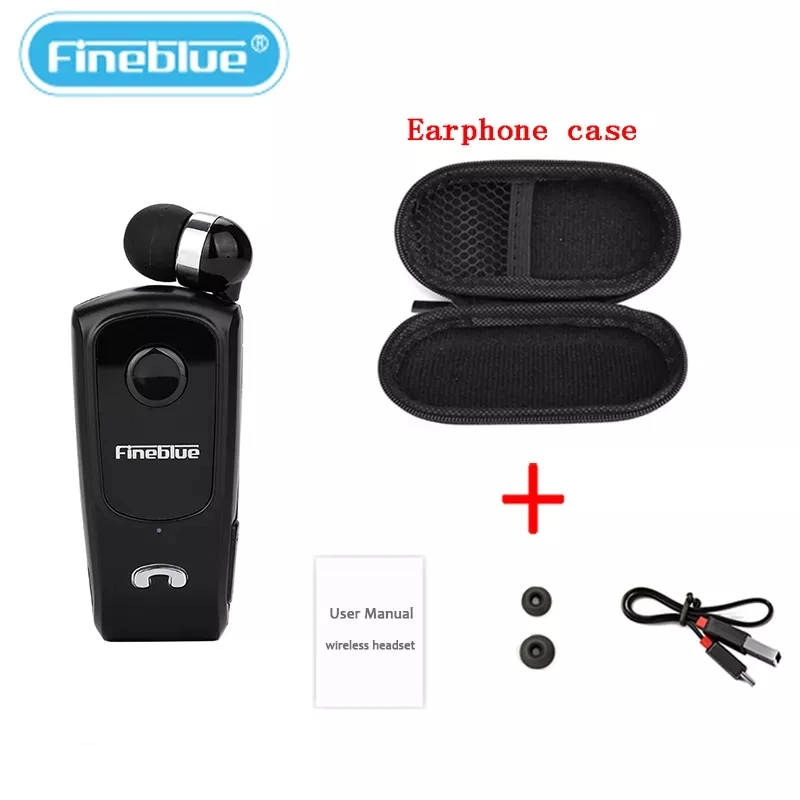 Fineblue F920 Bluetooth 5.1 Retractable Portable Headset Wireless Headphone Wear Clip Driver Earphone
Fineblue F920 Bluetooth 5.1 Retractable Portable Headset Wireless Headphone Wear Clip Driver Earphone