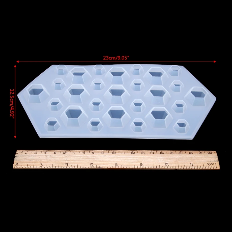 Q81D Diamond Gem Ice Cube Tray Mould Clear Mold Silicone DIY Maker Freeze Handmade
Q81D Diamond Gem Ice Cube Tray Mould Clear Mold Silicone DIY Maker Freeze Handmade