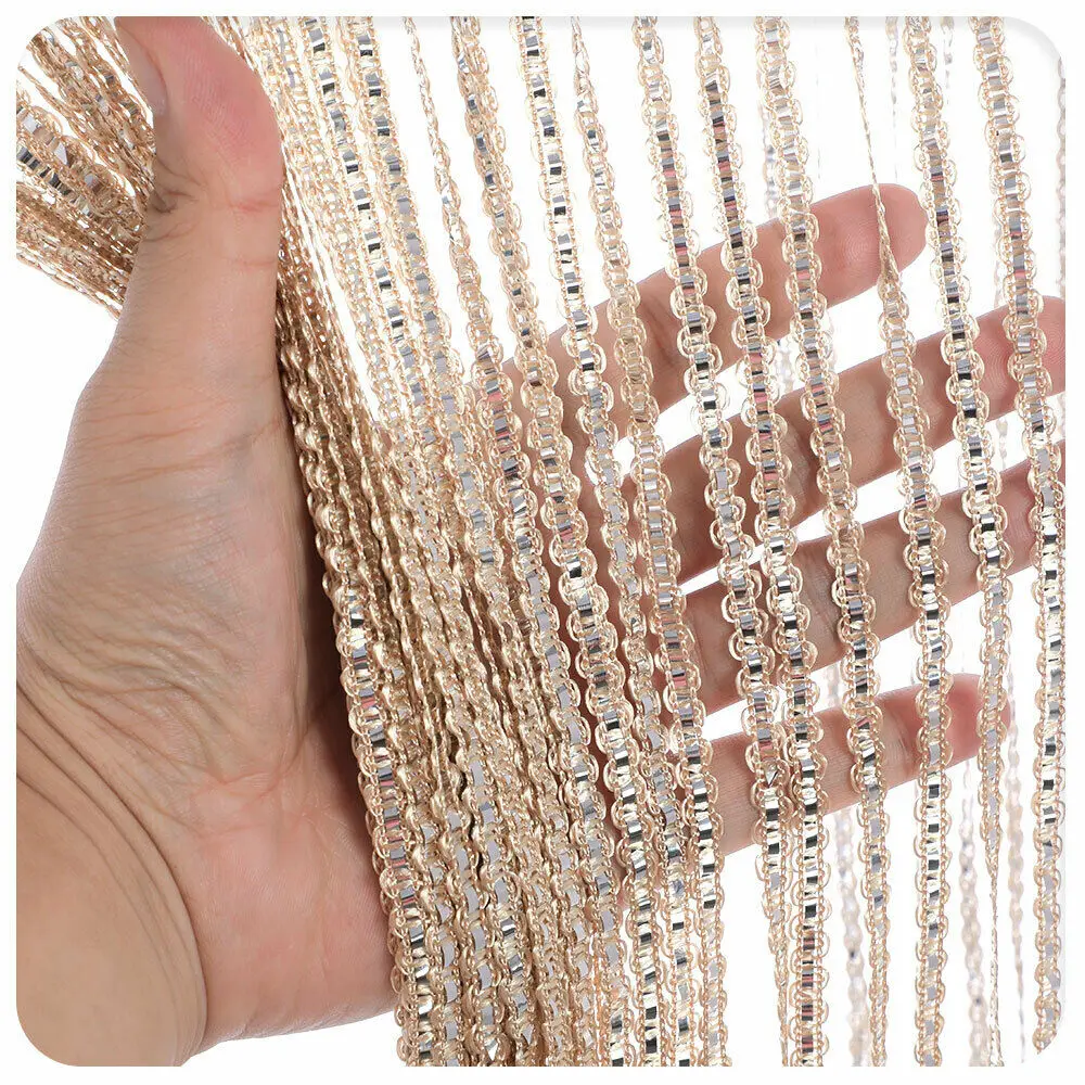 Fly Curtain for Door Shiny Tassel Line Living Room Curtains String Door Divider Drape Living Room Decor Valance Home Decor
Fly Curtain for Door Shiny Tassel Line Living Room Curtains String Door Divider Drape Living Room Decor Valance Home Decor