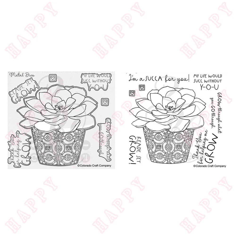 New Metal Cutting Dies Stamps Kris Lauren Ready Set Grow Scrapbook Diary Decoration Paper Craft Embossing Template DIY Handmade
New Metal Cutting Dies Stamps Kris Lauren Ready Set Grow Scrapbook Diary Decoration Paper Craft Embossing Template DIY Handmade