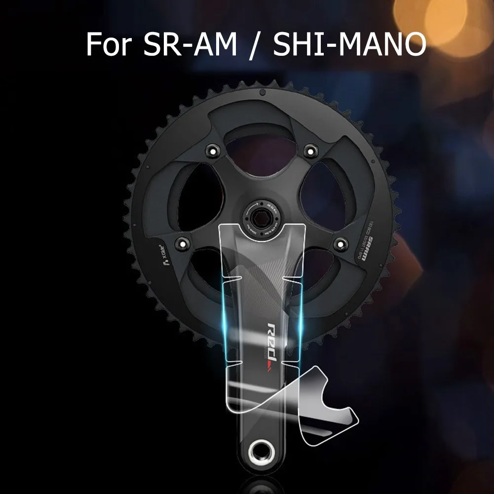 1pc Bike Crank Protective Film Cover TPH Film Road Bike Adhesive For-SRAM/SHIMAN0 Tooth Plate Anti-collision MTB Crank Stickers
1pc Bike Crank Protective Film Cover TPH Film Road Bike Adhesive For-SRAM/SHIMAN0 Tooth Plate Anti-collision MTB Crank Stickers