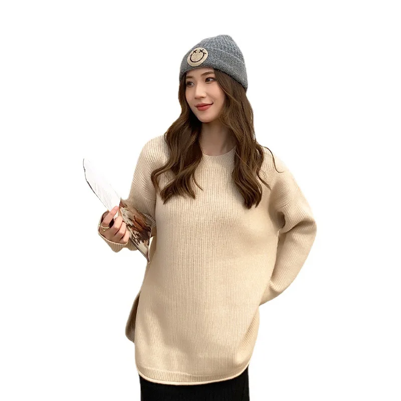 Loose Pullover Sweater for Women 2022 New Autumn and Winter Wear Split Hem Casual Knitwear Long Sleeve Top Women
Loose Pullover Sweater for Women 2022 New Autumn and Winter Wear Split Hem Casual Knitwear Long Sleeve Top Women
