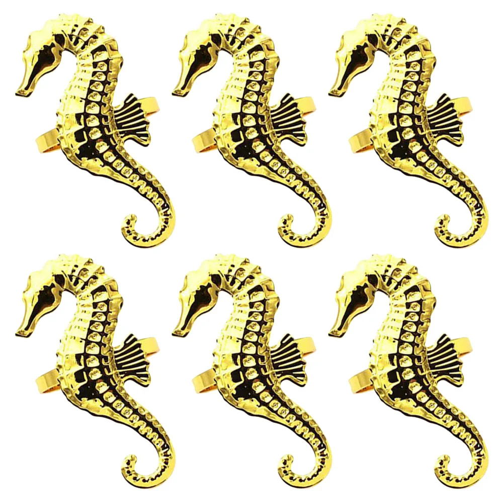6 Pcs Crown Napkin Buckle Holder Rings Dinner Table Decor European Serviette Summer Fine Metal Alloy
6 Pcs Crown Napkin Buckle Holder Rings Dinner Table Decor European Serviette Summer Fine Metal Alloy