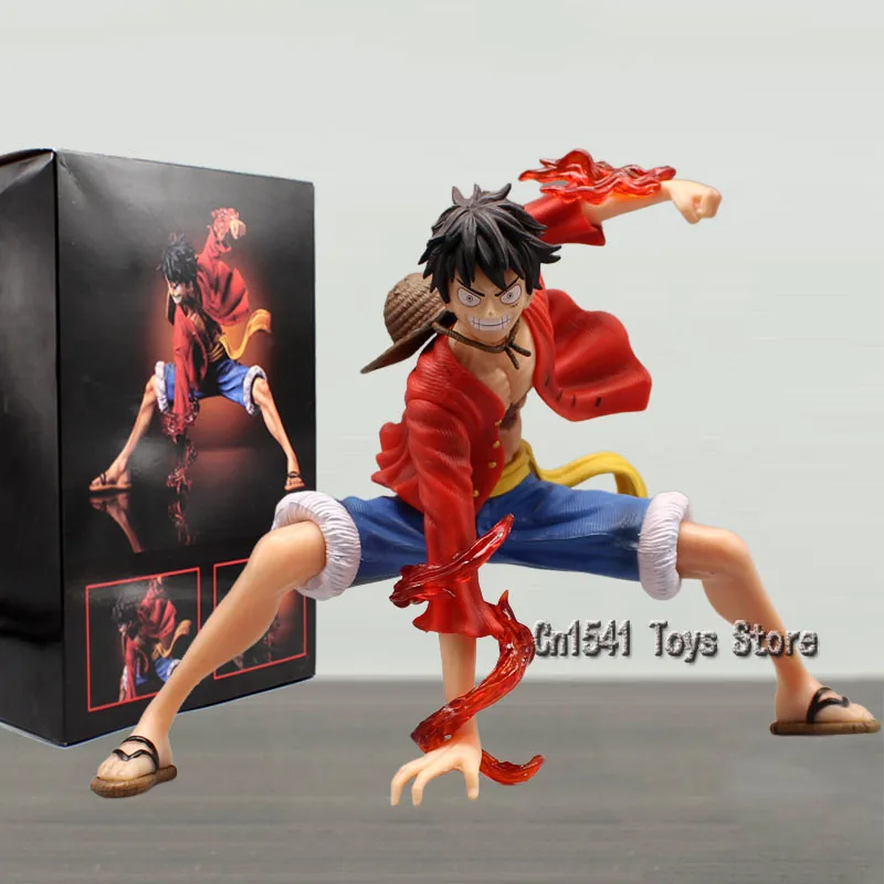 16cm One Piece Figure Straw Hat Luffy Figures Anime Monkey D Luffy Statue Fighting Style 2 Devil Fruit PVC Model Collectible Toy
16cm One Piece Figure Straw Hat Luffy Figures Anime Monkey D Luffy Statue Fighting Style 2 Devil Fruit PVC Model Collectible Toy