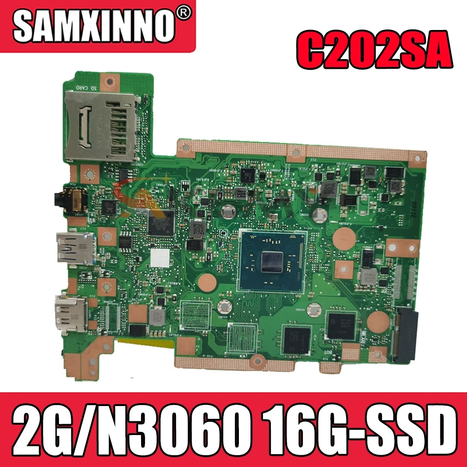 Материнская плата 90NX00Y0-R00022 C202SA 2G/N3060 16G-SSD для ноутбука ASUS C202SA C202S C202 материнская плата
Материнская плата 90NX00Y0-R00022 C202SA 2G/N3060 16G-SSD для ноутбука ASUS C202SA C202S C202 материнская плата