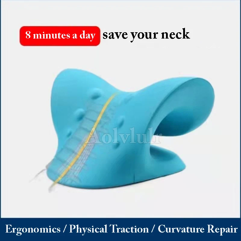 Neck And Shoulder Relaxer Cervical Traction Device Relief And Cervical Spine Alignment Chiropractic Pillow Neck Stretcher
Neck And Shoulder Relaxer Cervical Traction Device Relief And Cervical Spine Alignment Chiropractic Pillow Neck Stretcher