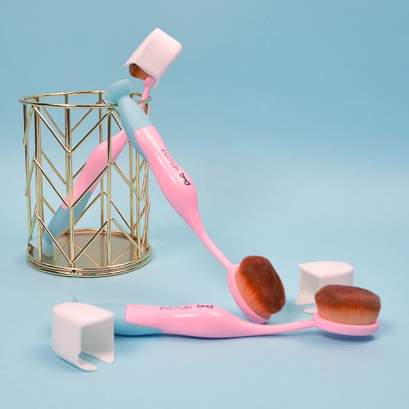 1PCS Toothbrush Shaped Makeup Brush With Cover Foundation Brush Bendable Makeup Brushes Portable Professional Beauty Makeup Tool
1PCS Toothbrush Shaped Makeup Brush With Cover Foundation Brush Bendable Makeup Brushes Portable Professional Beauty Makeup Tool