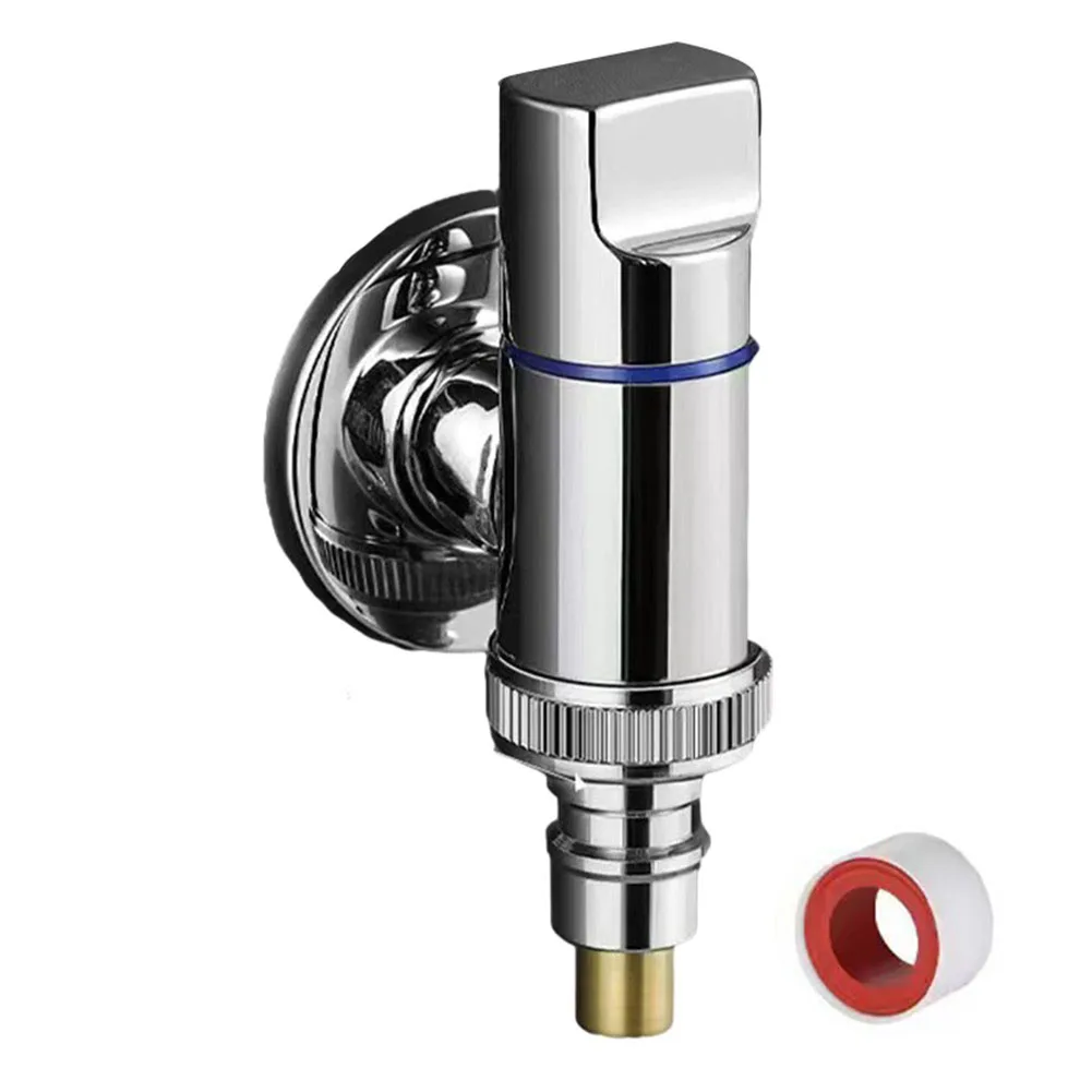 Stainless Steel Washing Machine Faucet Water Stop Valve Quick Opening Angle Valve For Bathroom Kitchen Toilet Sink
Stainless Steel Washing Machine Faucet Water Stop Valve Quick Opening Angle Valve For Bathroom Kitchen Toilet Sink