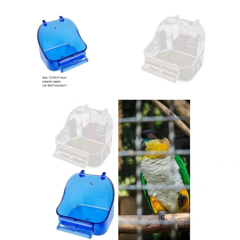 Bird Bathing Tub Useful Lightweight Wear-resistant Convenient Hanging Bird Bath Box for Pet Bird Bath Box Bird Bathing Tub
Bird Bathing Tub Useful Lightweight Wear-resistant Convenient Hanging Bird Bath Box for Pet Bird Bath Box Bird Bathing Tub