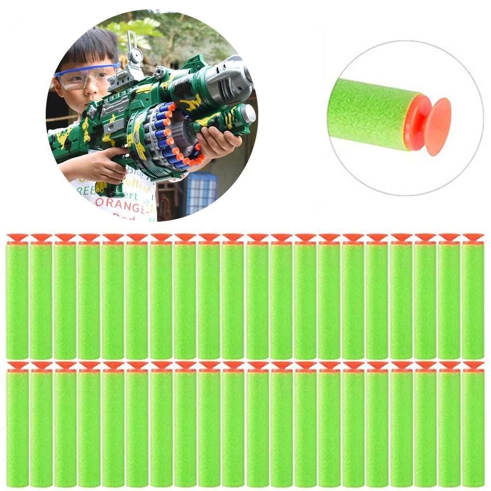7.2cm Darts Nerf for Sucking Disc Soft Head Refill Darts Universal Green Sponge Toy Gun Bullets Nerf Series Blasters Accessories
7.2cm Darts Nerf for Sucking Disc Soft Head Refill Darts Universal Green Sponge Toy Gun Bullets Nerf Series Blasters Accessories