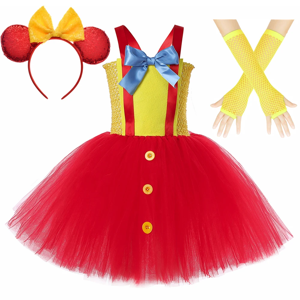 Movie Joker Costumes for Baby Girls Christmas Halloween Creepy Clown Tutu Dress with Bow Gloves Cartoon Princess Birthday Outfit
Movie Joker Costumes for Baby Girls Christmas Halloween Creepy Clown Tutu Dress with Bow Gloves Cartoon Princess Birthday Outfit