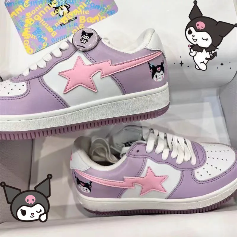 Кроссовки Kuromi Детские Мультяшные, аниме кавайные, дышащие, мягкие, для бега, Повседневная универсальная обувь, подарок, игрушка
Кроссовки Kuromi Детские Мультяшные, аниме кавайные, дышащие, мягкие, для бега, Повседневная универсальная обувь, подарок, игрушка