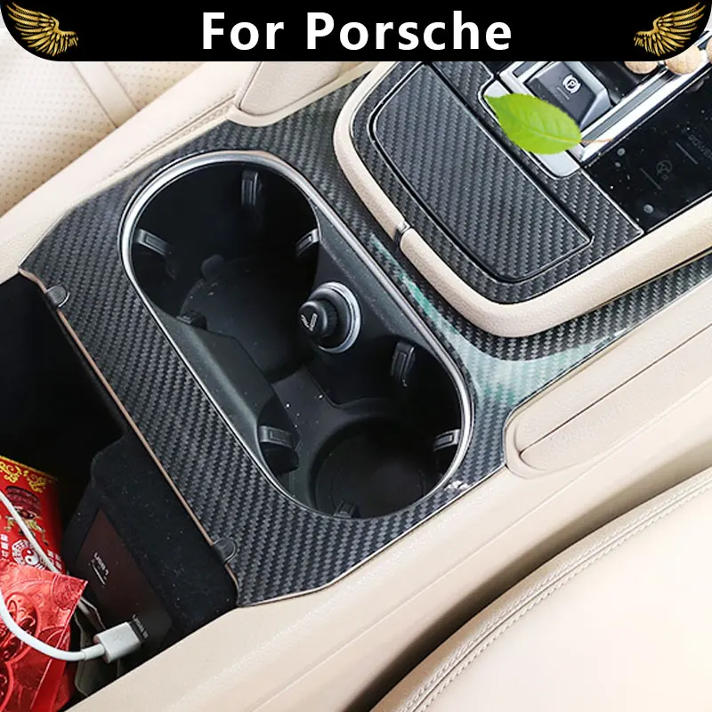 For Porsche Cayenne 2018-2020 Car In The Control Water Cup Holder Cover Trim Real Carbon Fiber Interior Protection Accessories
For Porsche Cayenne 2018-2020 Car In The Control Water Cup Holder Cover Trim Real Carbon Fiber Interior Protection Accessories