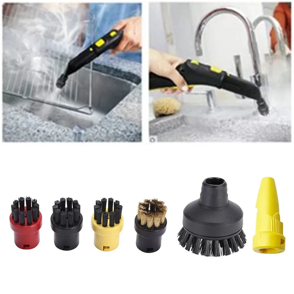 1set Nozzle Round Brush Steam Cleaning Kit For Karcher SC1 SC2 SC3 SC4 SC5 SC7 Replacement Attachment Spare Part Window Washer
1set Nozzle Round Brush Steam Cleaning Kit For Karcher SC1 SC2 SC3 SC4 SC5 SC7 Replacement Attachment Spare Part Window Washer