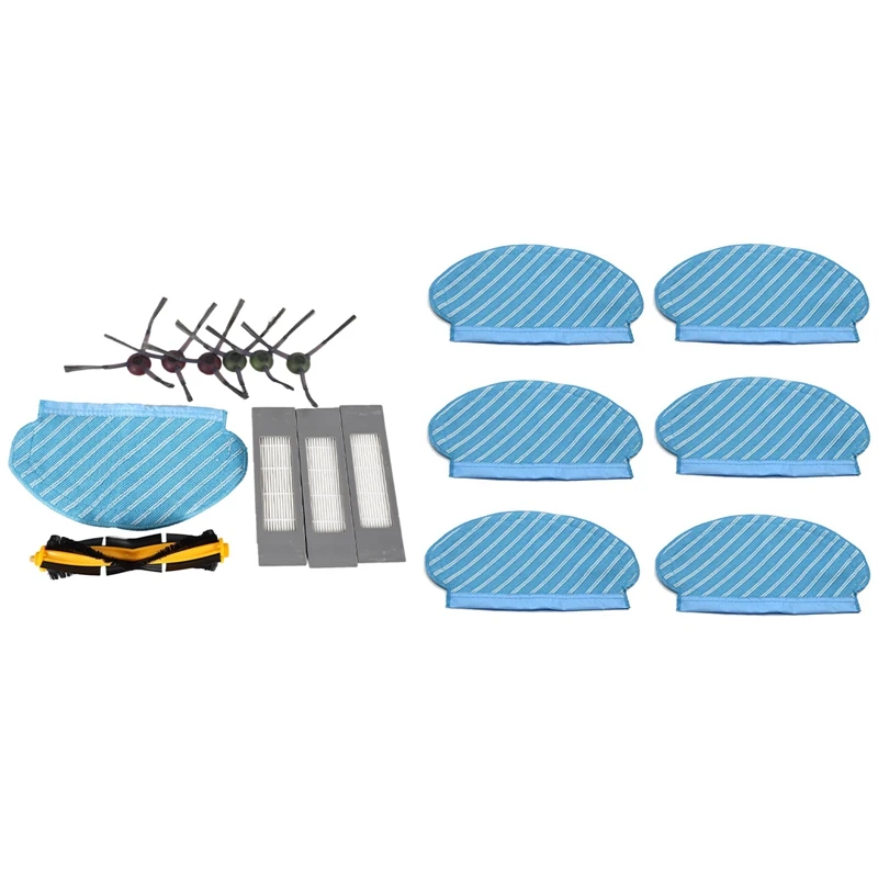 6Pcs Mop Cloth Pads Set With For Ecovacs Deebot Ozmo 920 950 Filter Side Brush Kit Vacuum Cleaner Accessories
6Pcs Mop Cloth Pads Set With For Ecovacs Deebot Ozmo 920 950 Filter Side Brush Kit Vacuum Cleaner Accessories
