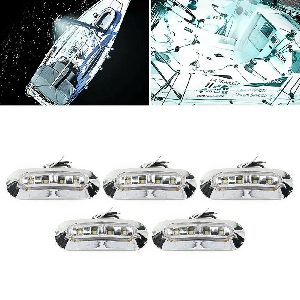 5/4pcs 12V 24V 4 LED Side Clearance Marker Lights Boat Navigation Lights, Boat Stern Lights, Decorate Light, Night Light For Car
5/4pcs 12V 24V 4 LED Side Clearance Marker Lights Boat Navigation Lights, Boat Stern Lights, Decorate Light, Night Light For Car