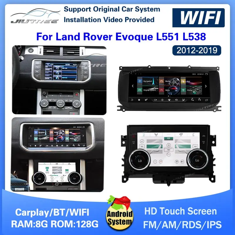 Android 10.0 Car Radio For Range Rover Land Rover Evoque L551 L538 2012-2019 Multimedia Player Audio Head Unit Carplay
Android 10.0 Car Radio For Range Rover Land Rover Evoque L551 L538 2012-2019 Multimedia Player Audio Head Unit Carplay