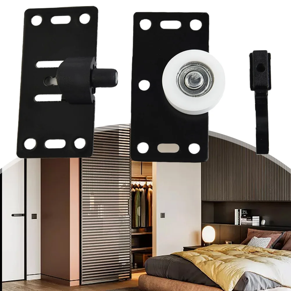 1 Set Black Sliding Door Wheels Rollers Pulleys Runners For Cupboard Wardrobe 7.5*3.8cm Hardware Accessories Bearing Mute
1 Set Black Sliding Door Wheels Rollers Pulleys Runners For Cupboard Wardrobe 7.5*3.8cm Hardware Accessories Bearing Mute